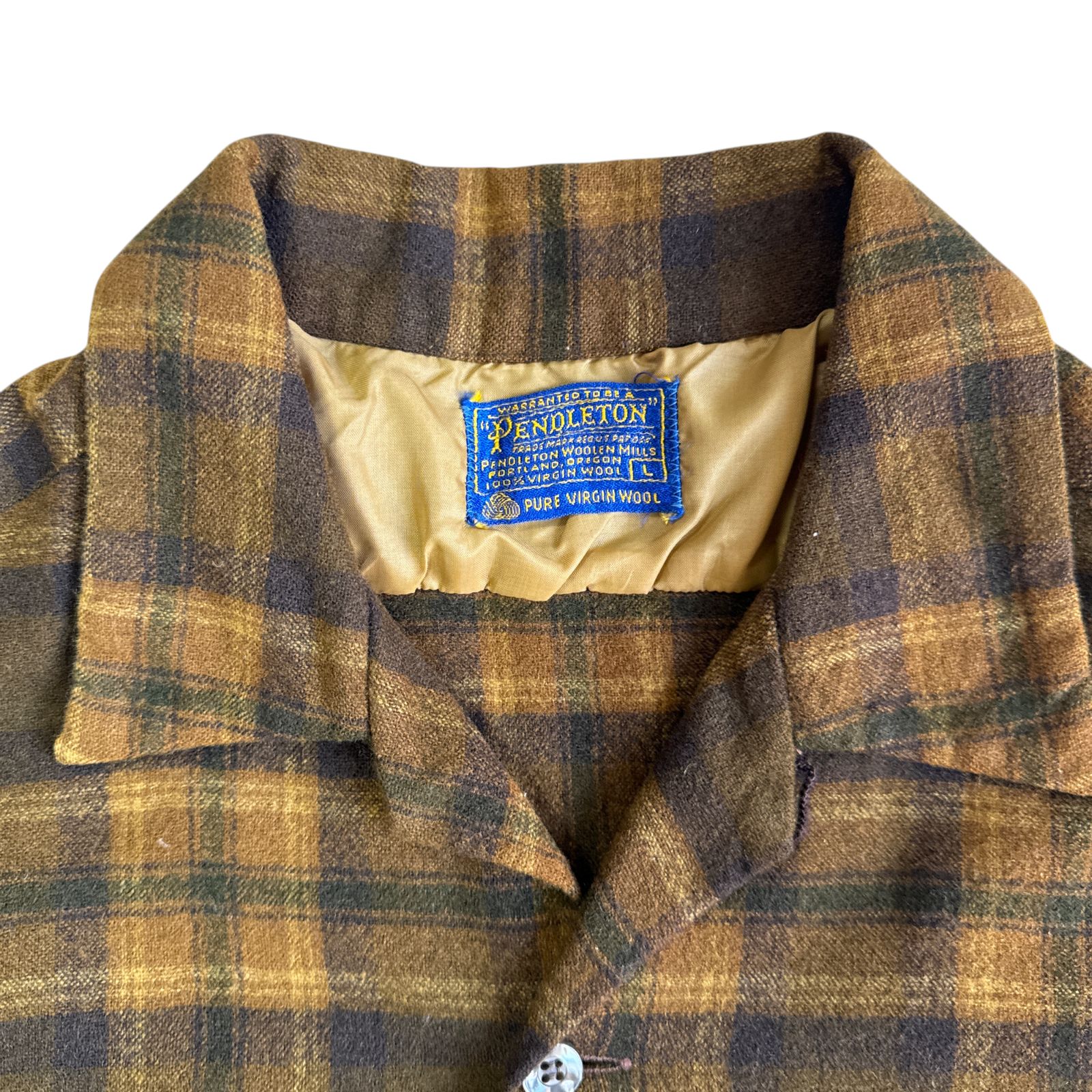 60s Pendleton ペンドルトン ボードシャツ BoardShirt Lサイズ