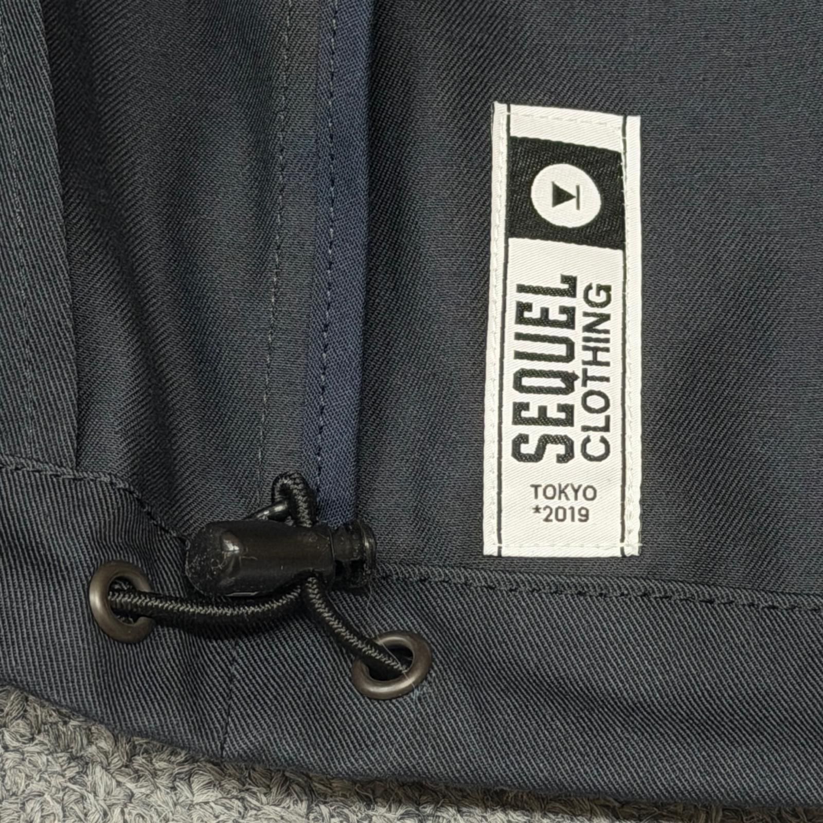参考上代52800円 SEQUEL 25SS DRIZZLER JACKET ドリズラージャケット 