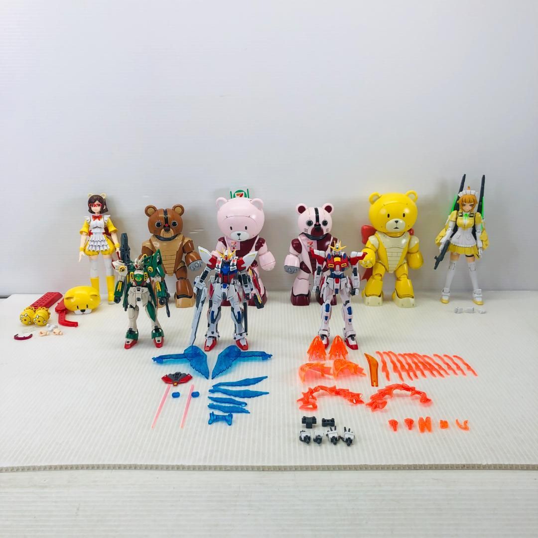 9点】ベアッガイ等 ガンプラ 組み立て済み まとめ ガンダムビルド