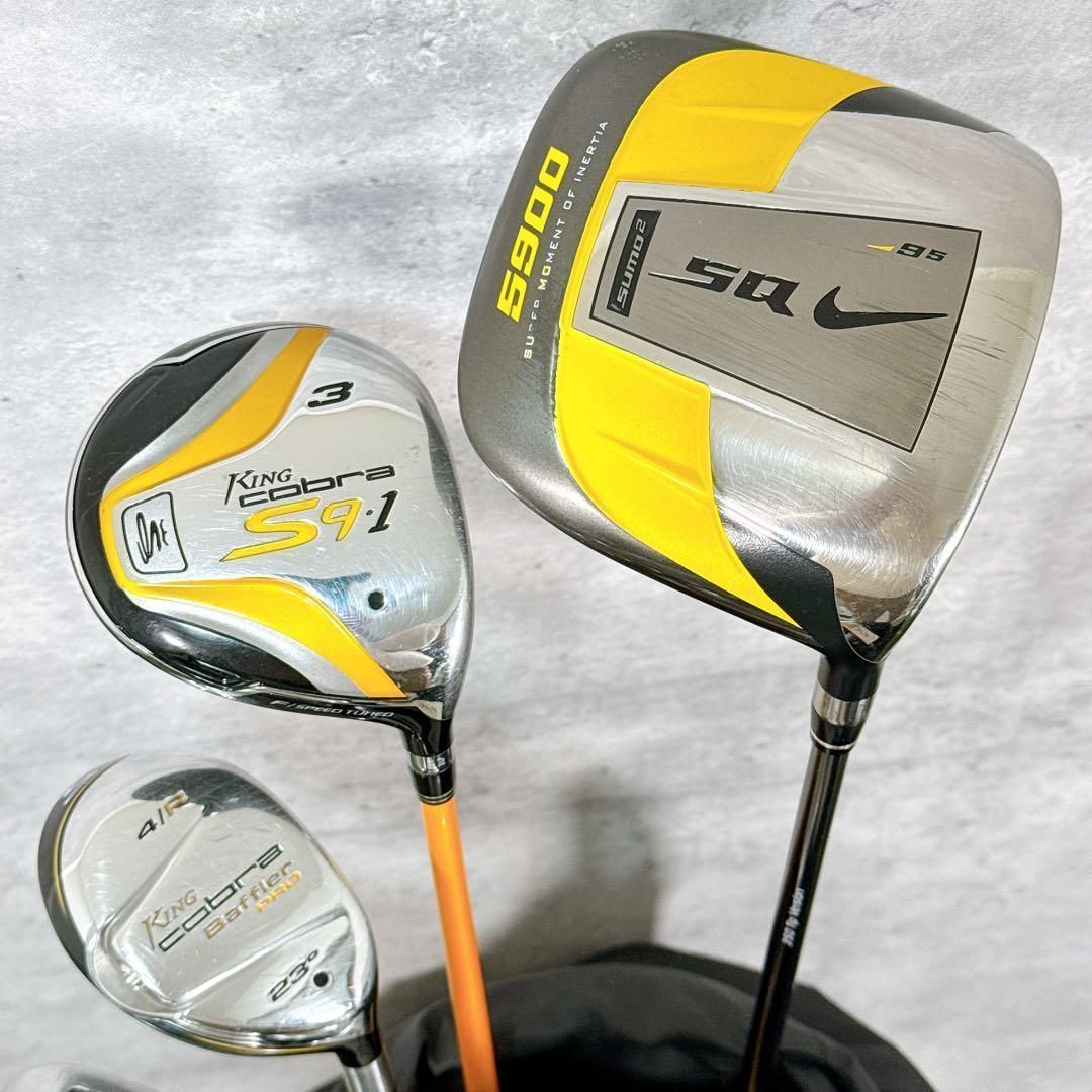 ゴルフクラブセット メンズ ナイキ コブラ フルセット 11本 【K408