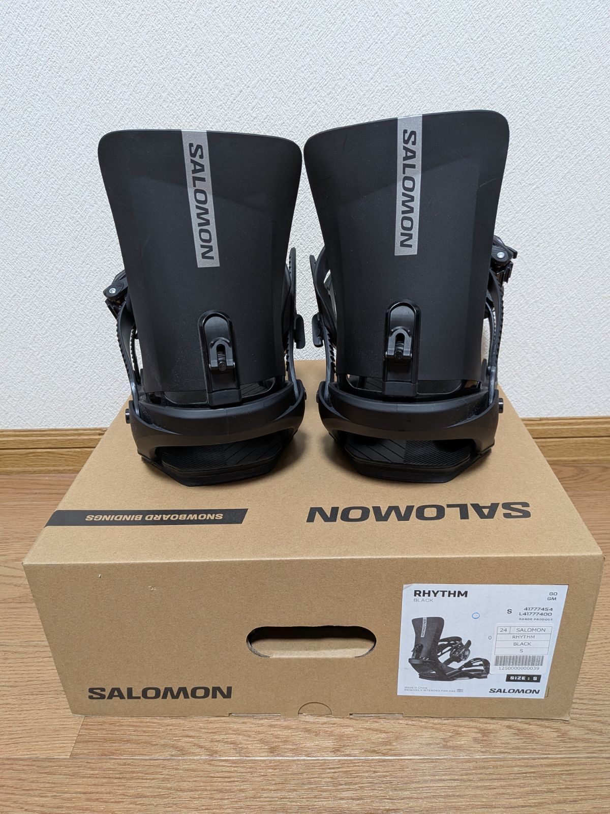 SALOMON RHYTHM ビンディング S ブラック 24-25 【公式通販】