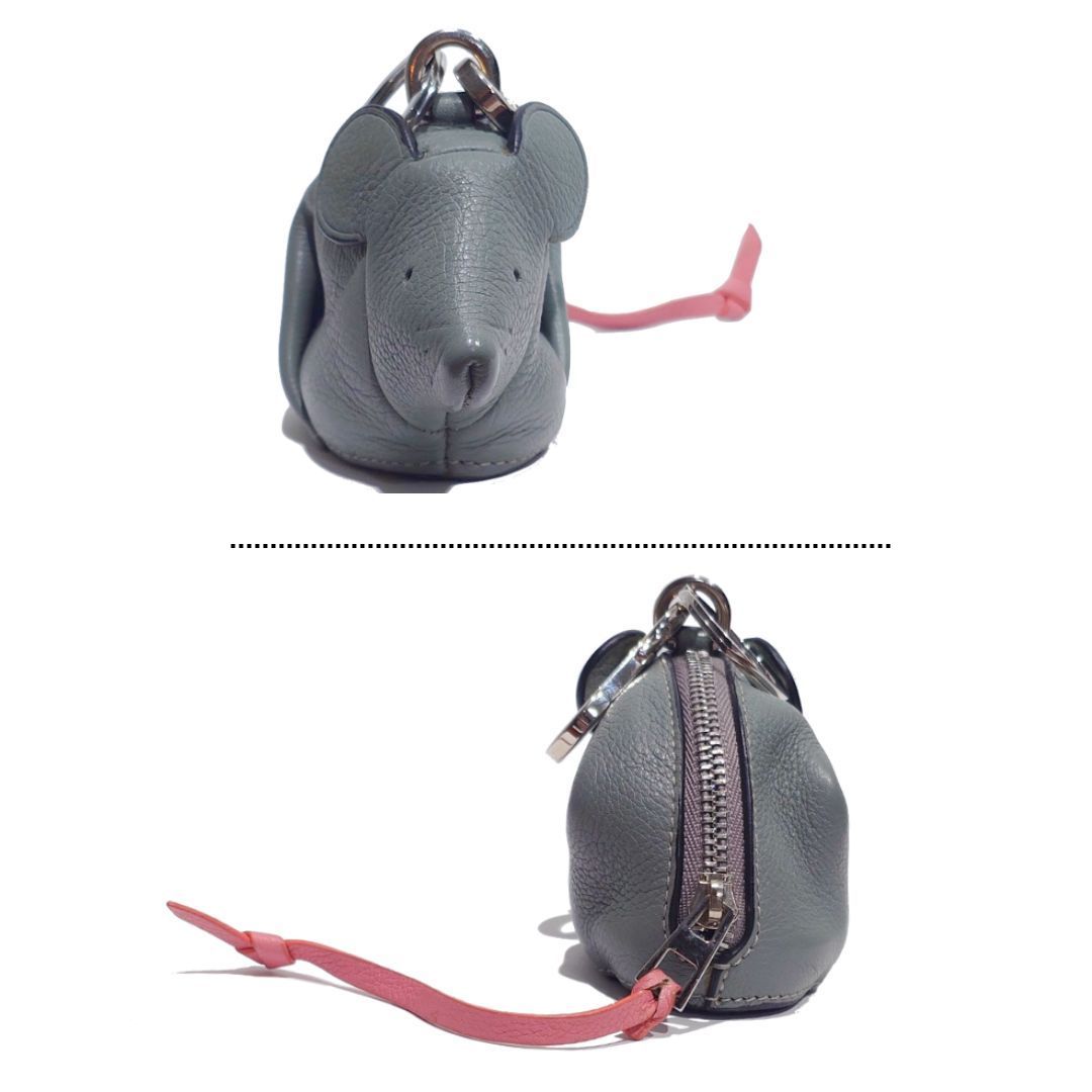 LOEWE ロエベ マウス ネズミ バッグチャーム キーリング キーホルダー
