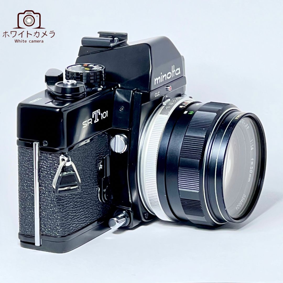 完動品 分解整備済 試写確認済 minolta SRT101 / MC ROKKOR-PG 58mm f1