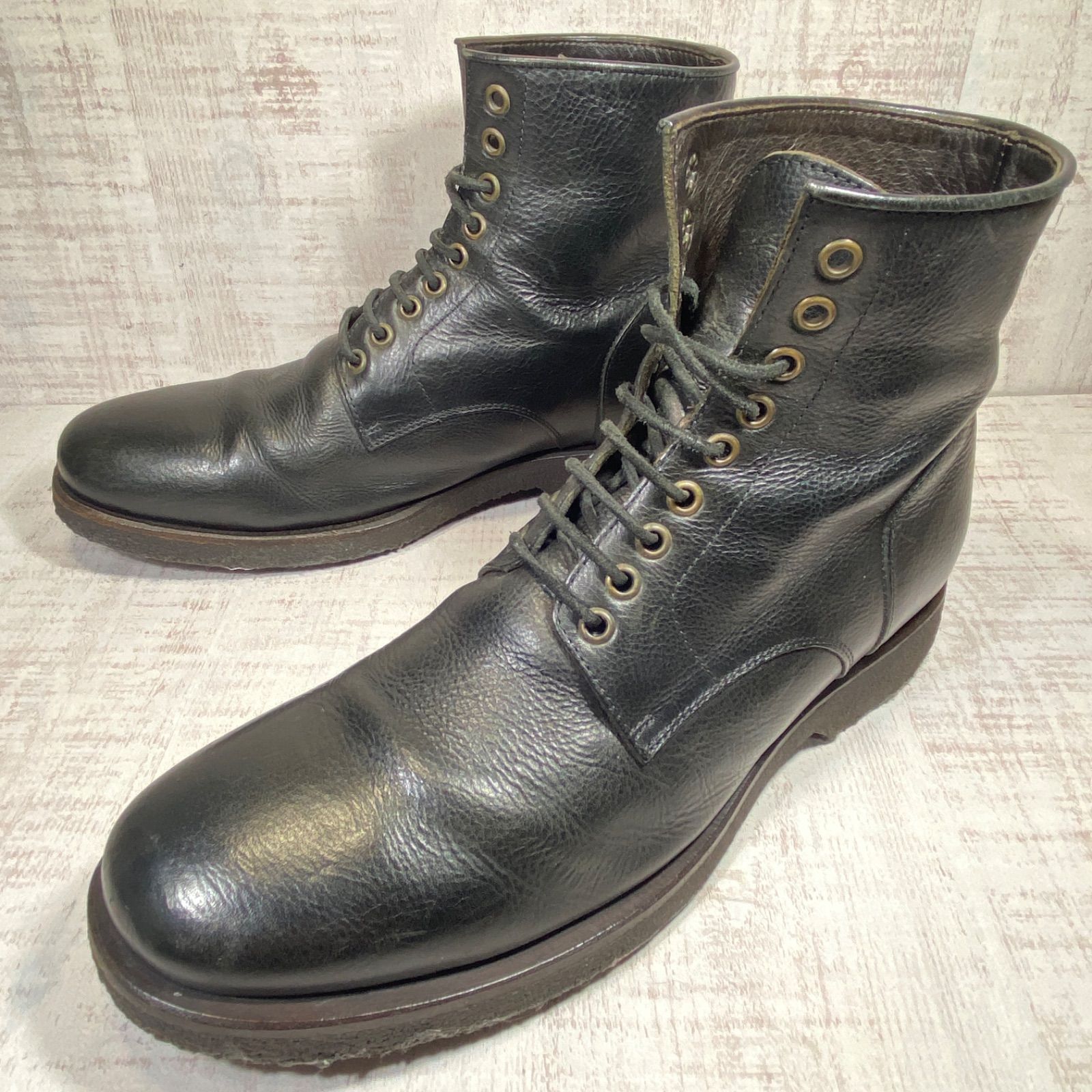 BUTTERO ブッテロ レースアップブーツ クレープソール 40.5 メンズ