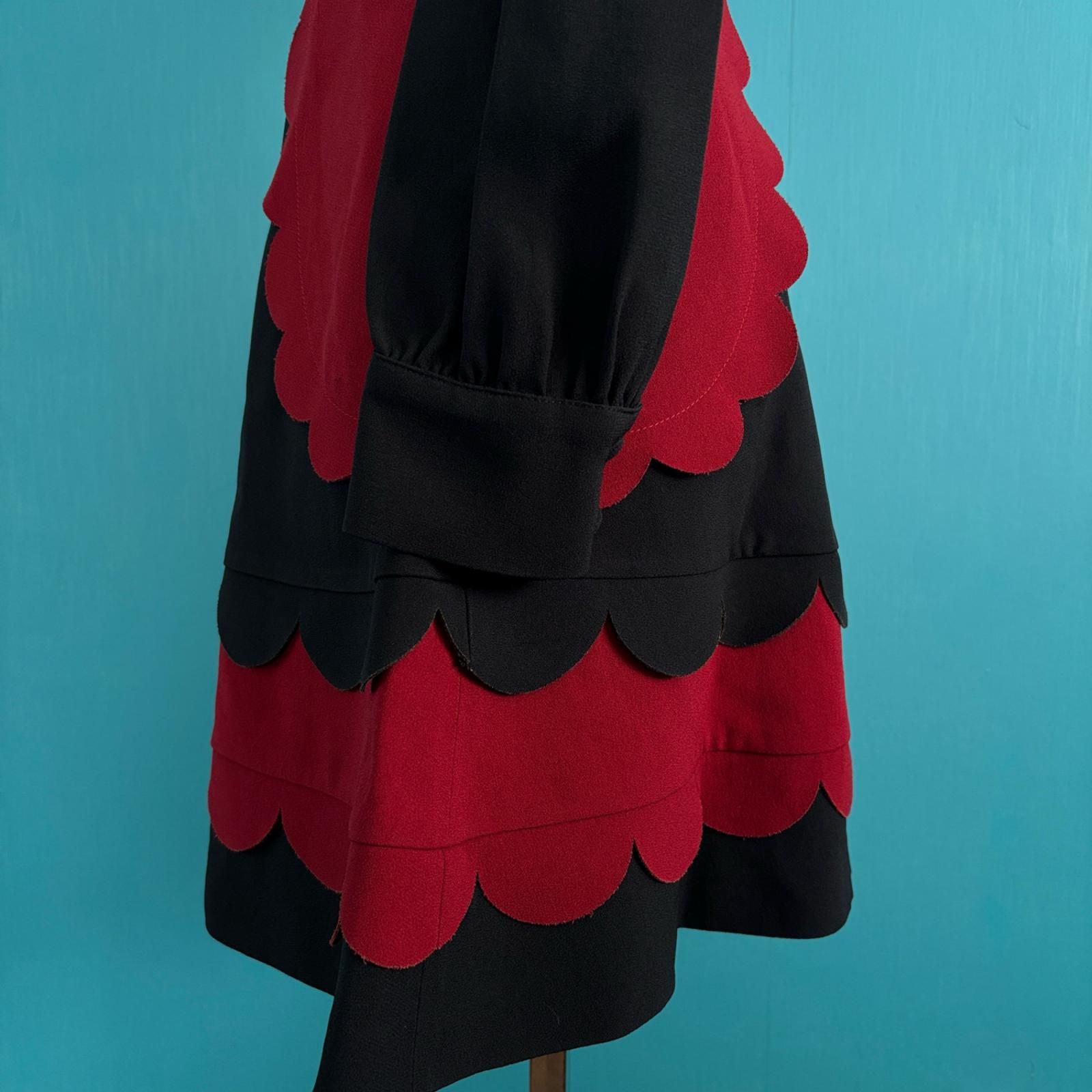 1073 RED VALENTINO レッドヴァレンティノ 膝丈ワンピース 1073 RED VALENTINO レッドヴァレンティノ 膝丈ワンピース