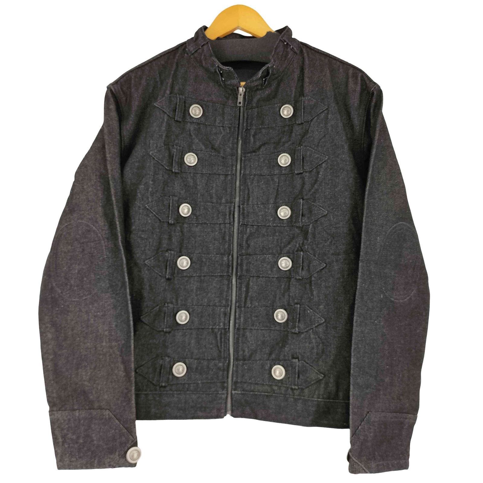 ユーズドフルギ USED古着 ナポレオン デニム ジャケット y2k opium