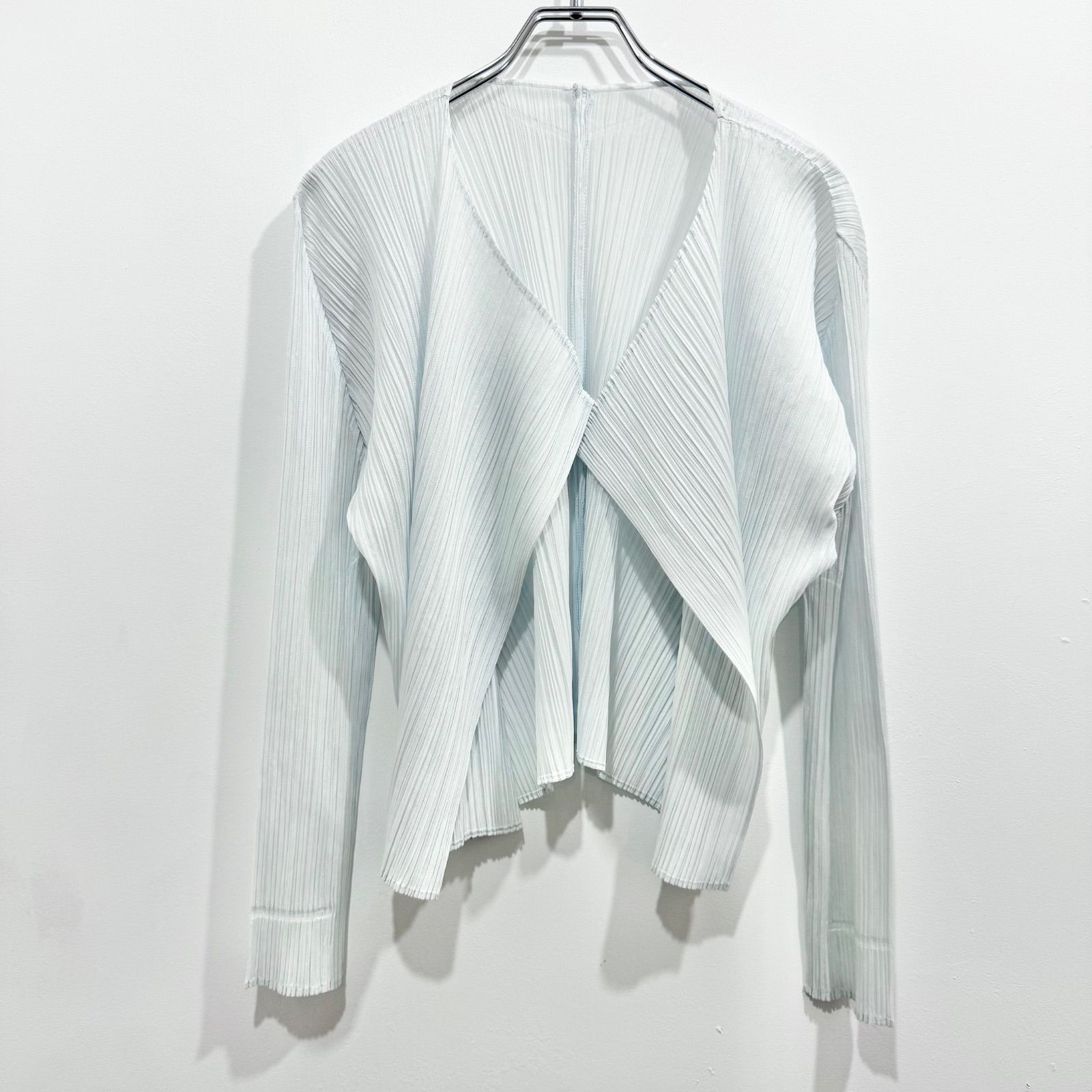 PLEATS PLEASE イッセイミヤケ カーディガン シャツジャケット 羽織り