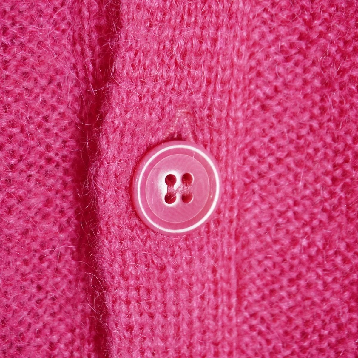 美品 UNUSED アンユーズド 7G Cardigan モヘア ニット カーディガン 