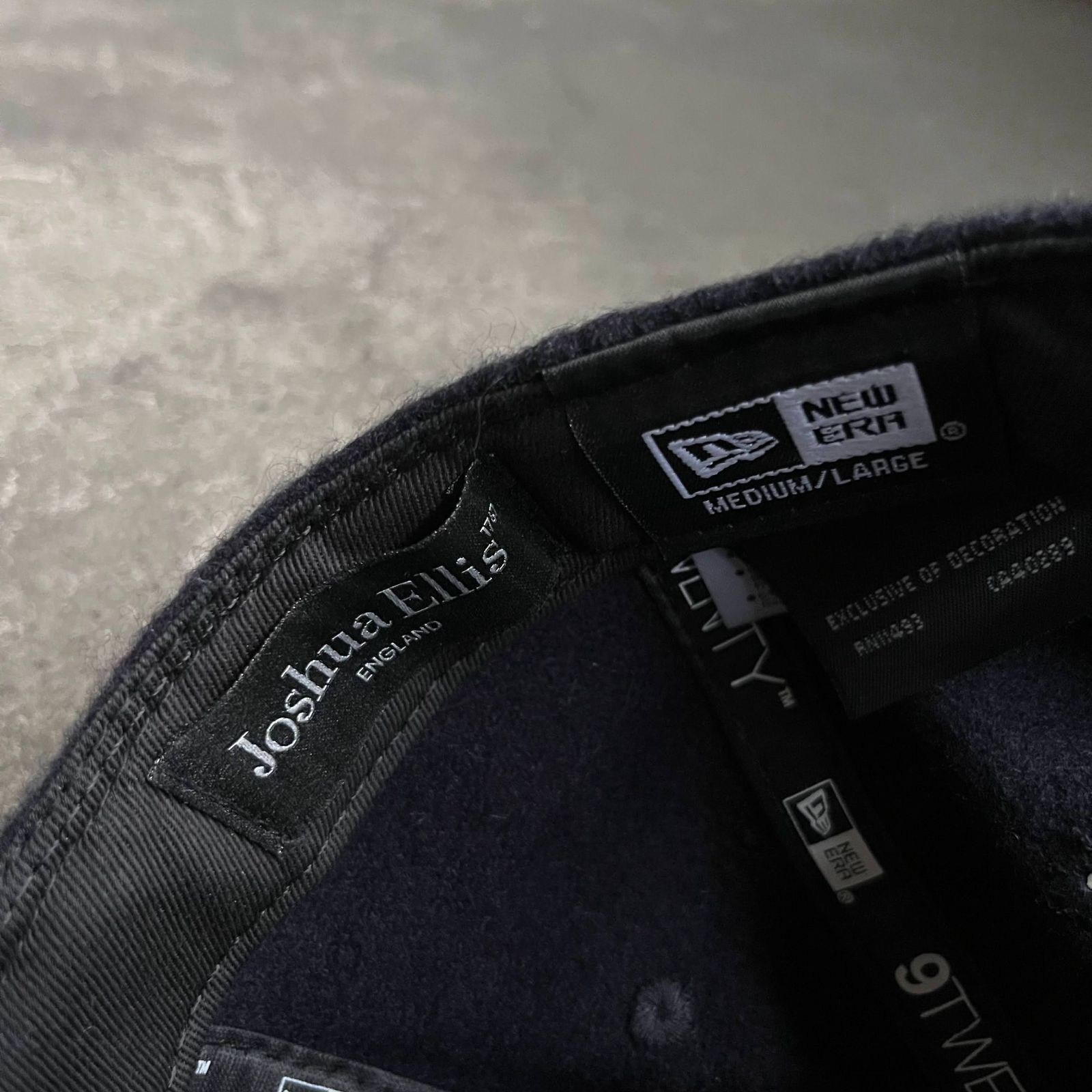 NEW ERA 25aw JOURNAL STANDARD別注 LP 9FIFTY Joshua Ellis カシミヤ