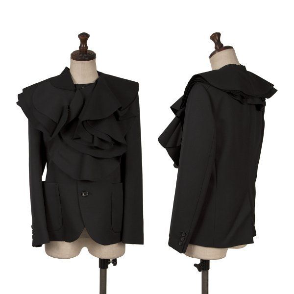 トリココムデギャルソンtricot COMME des GARCONS 裏総柄ウールギャバ