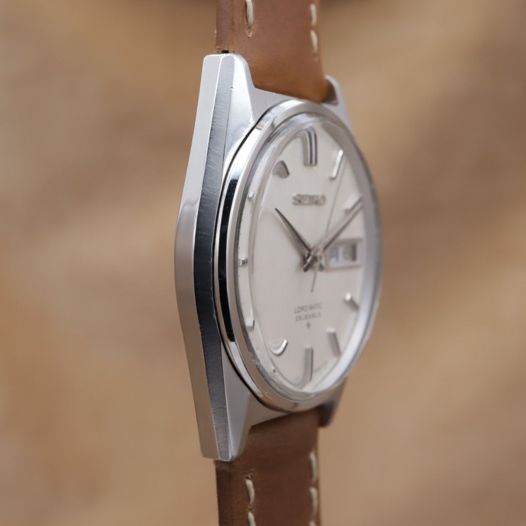 CH103 【OH済/仕上済】SEIKO LM LORD MATIC 25JEWELS 5606-7020