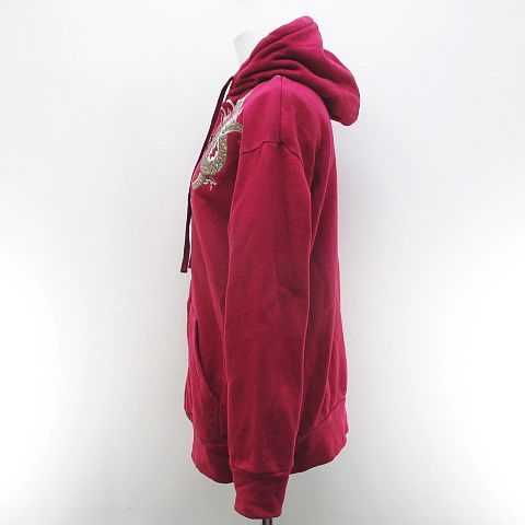 ヴィヴィアンタム VIVIENNE TAM 長袖 パーカー ジャケット 38 ボルドー