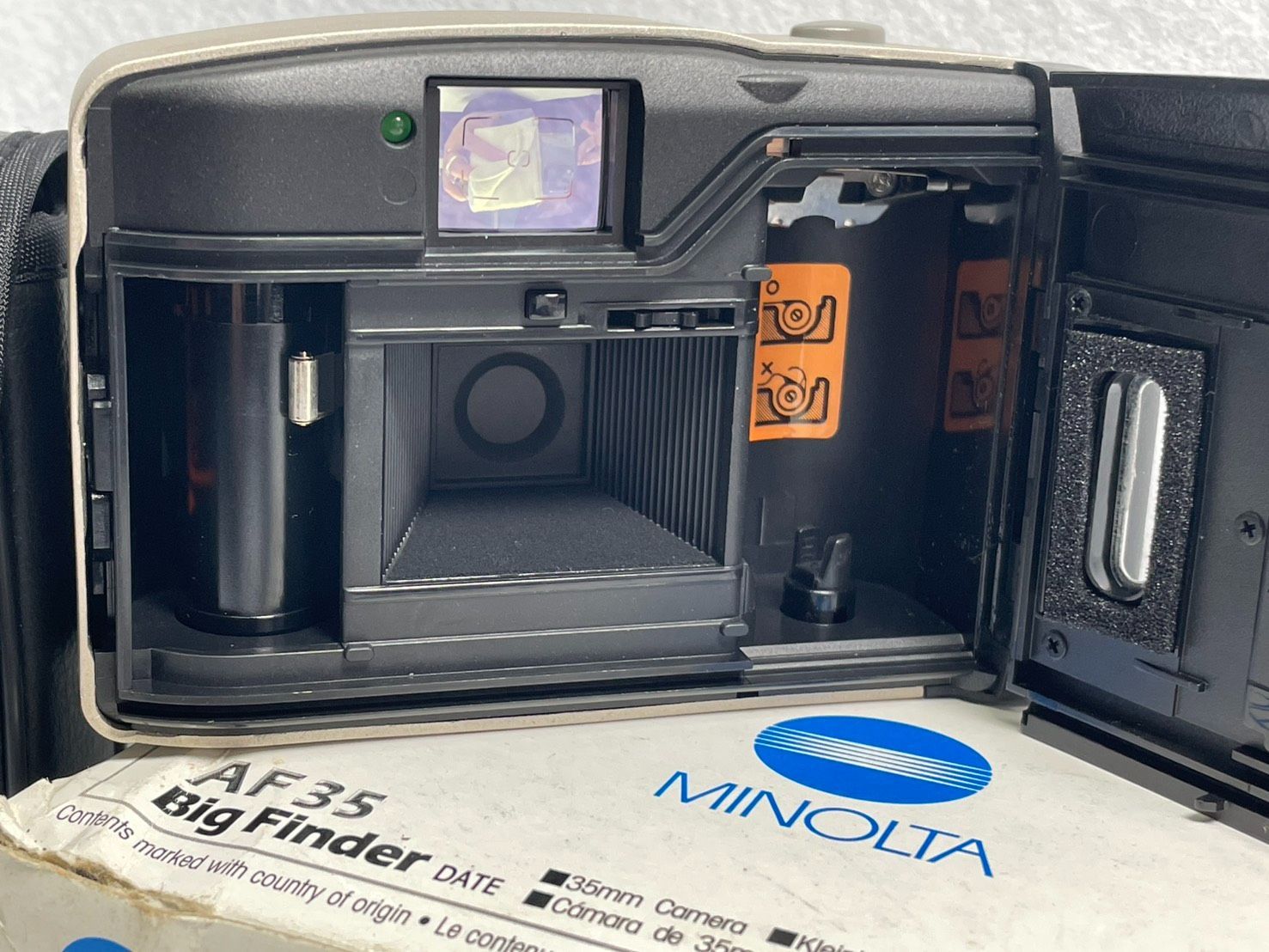 カメラ】MINOLTA F35 Big Finder ミノルタ フィルムカメラ コンパクト