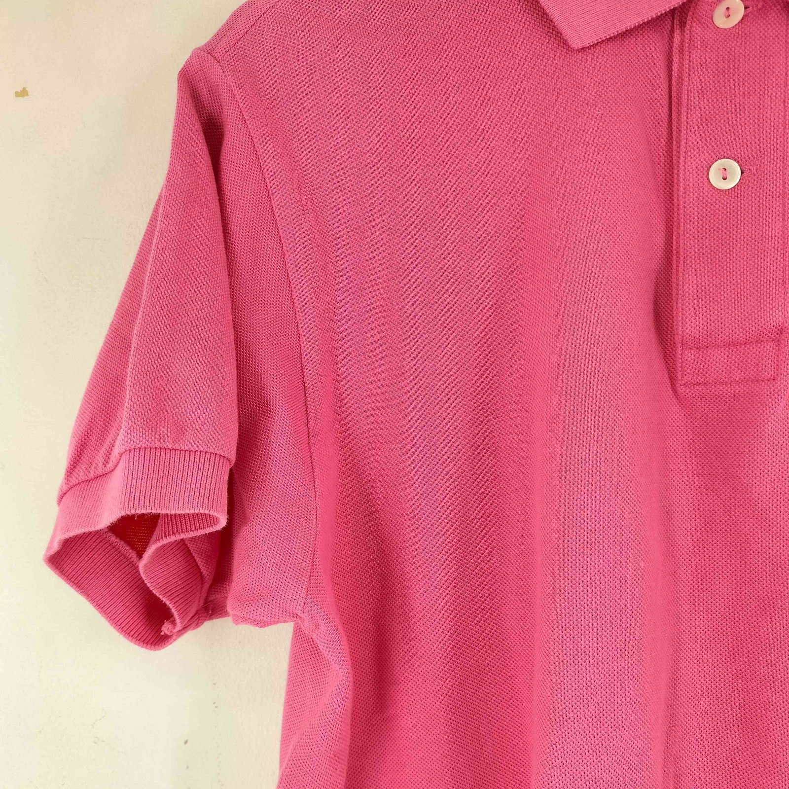 【希少】CHEMISE LACOSTE／シュミーズラコステ 80s~ シュミーズラコステ CHEMISE LACOSTE 80S ワッペン刺繍 S/S ポロシャツ