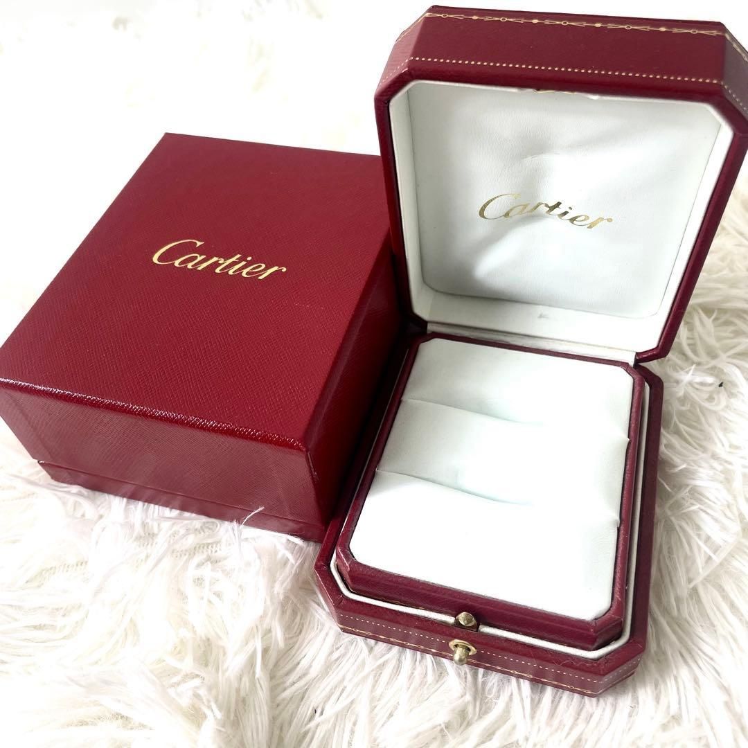 カルティエ Cartier ジュエリーボックス アクセサリーケース 空箱 赤