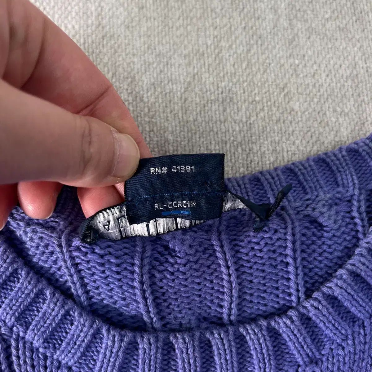 W 90 POLO RALPH LAUREN(ポロラルフローレン) ラベンダー PURPLE