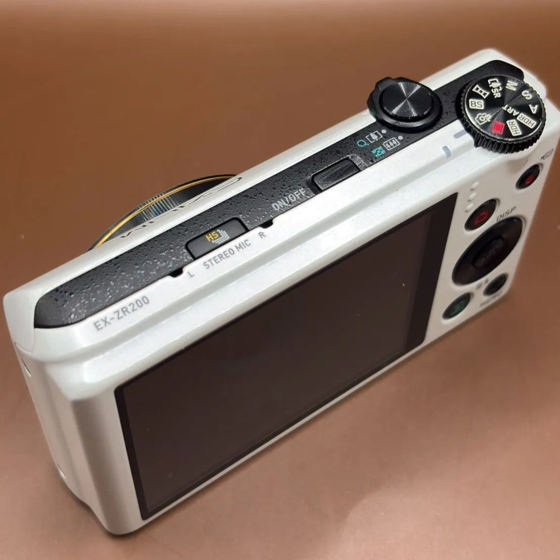 ◎ CASIO デジタルカメラ EXILIM ホワイト EX-ZR200 12.5 カシオ