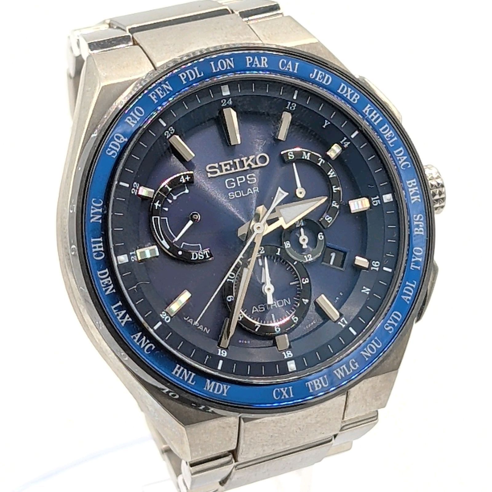 SEIKO ASTRON SBXB155 8X53-0AV0-2 Watch Solar Men
