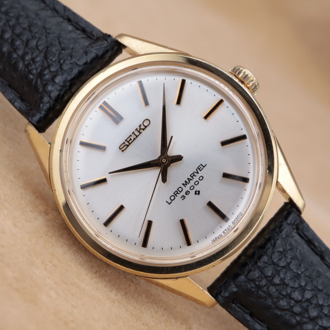 CH107 【OH済/仕上済】SEIKO LORD MARVEL 36000 5740-8000 セイコー