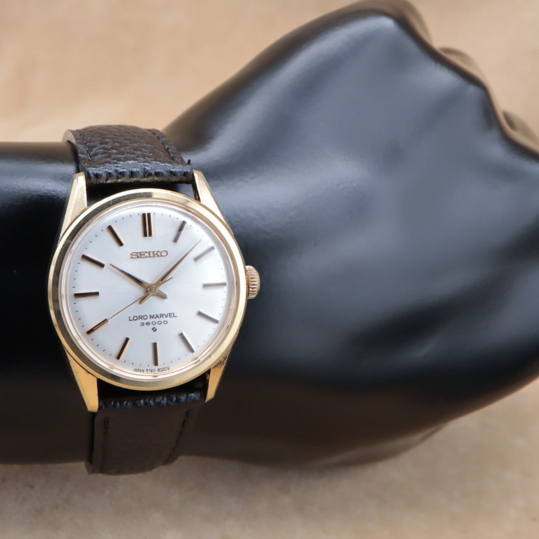 CH107 【OH済/仕上済】SEIKO LORD MARVEL 36000 5740-8000 セイコー