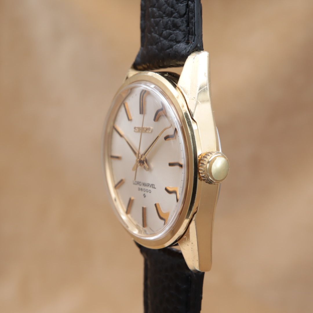 CH107 【OH済/仕上済】SEIKO LORD MARVEL 36000 5740-8000 セイコー