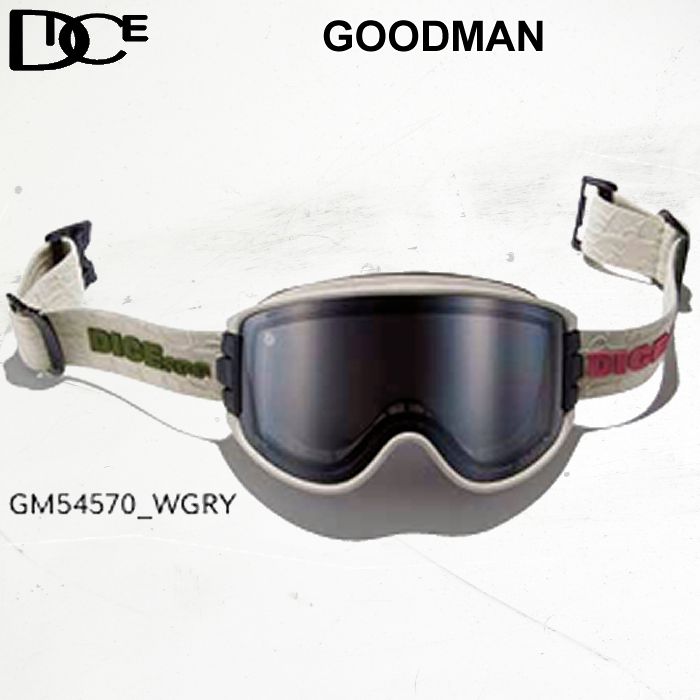 ゴーグル ダイス DICE GOODMAN グッドマン GM54570 25-26 WGRY (C-UL