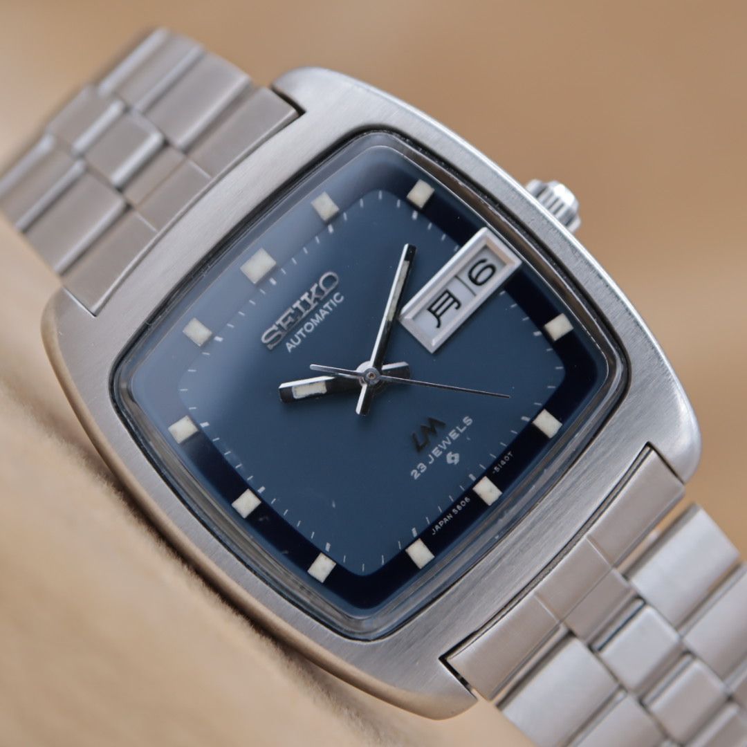 CH108 【OH済/仕上済】SEIKO LM LORD MATIC 23JEWEWS 5606-5040