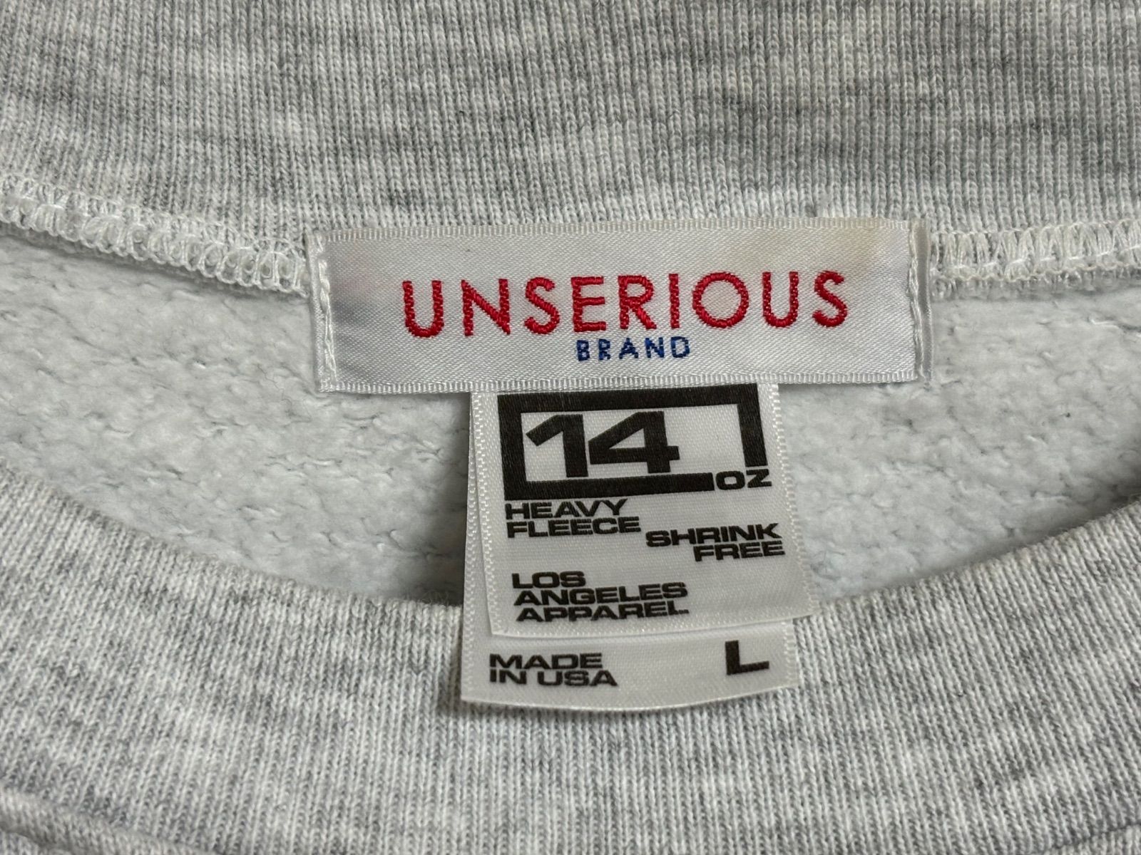 STANDARDCALIFORNIA UNSERIOUS スウェット トレーナー グレー Lサイズ