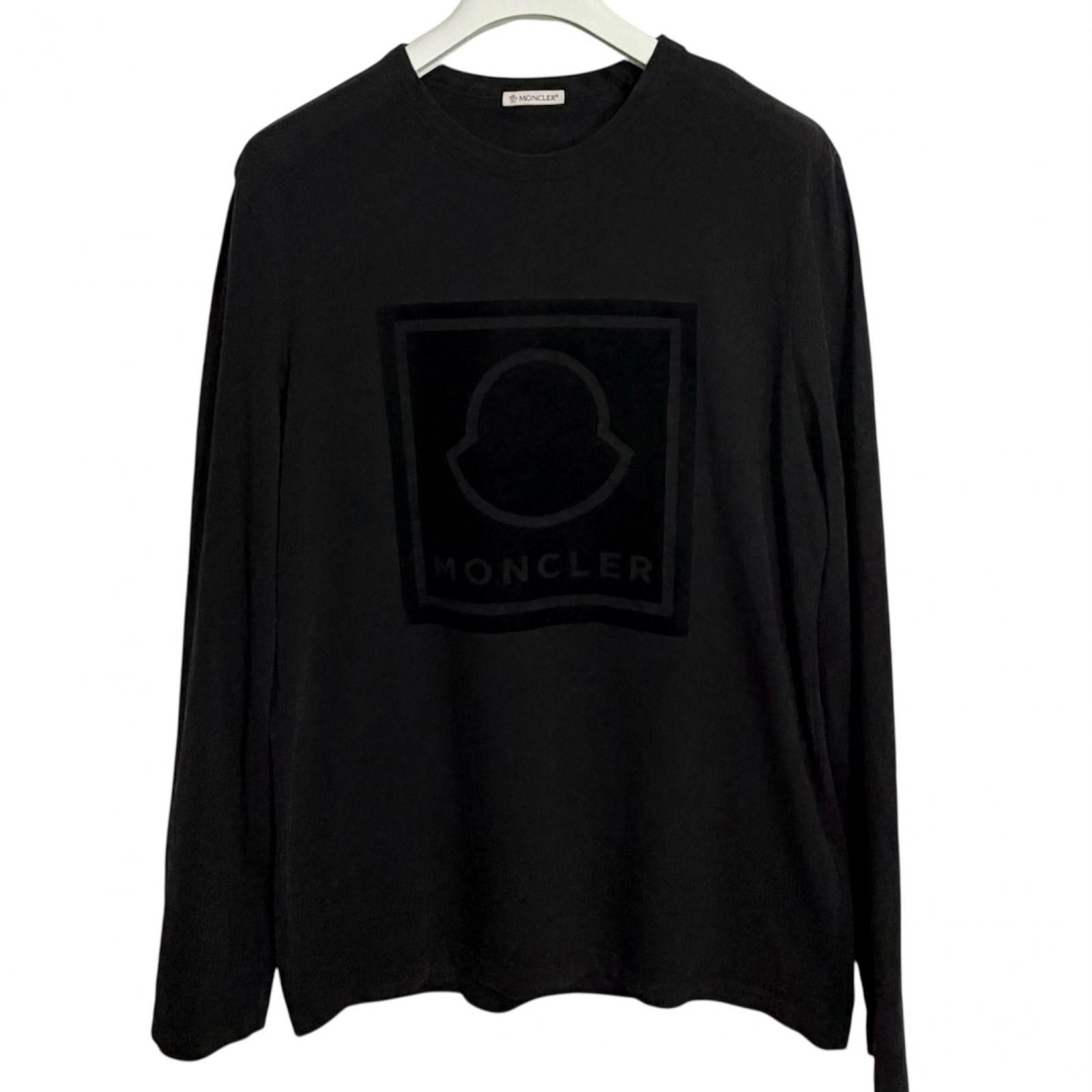 MONCLER/M /ブラック /ロンT /型番C209394806009487H - メルカリ