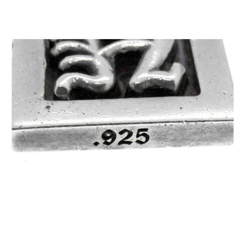 クロムハーツ CHROME HEARTS 【 FRAMED LETTER BLOCK 】 フレームド