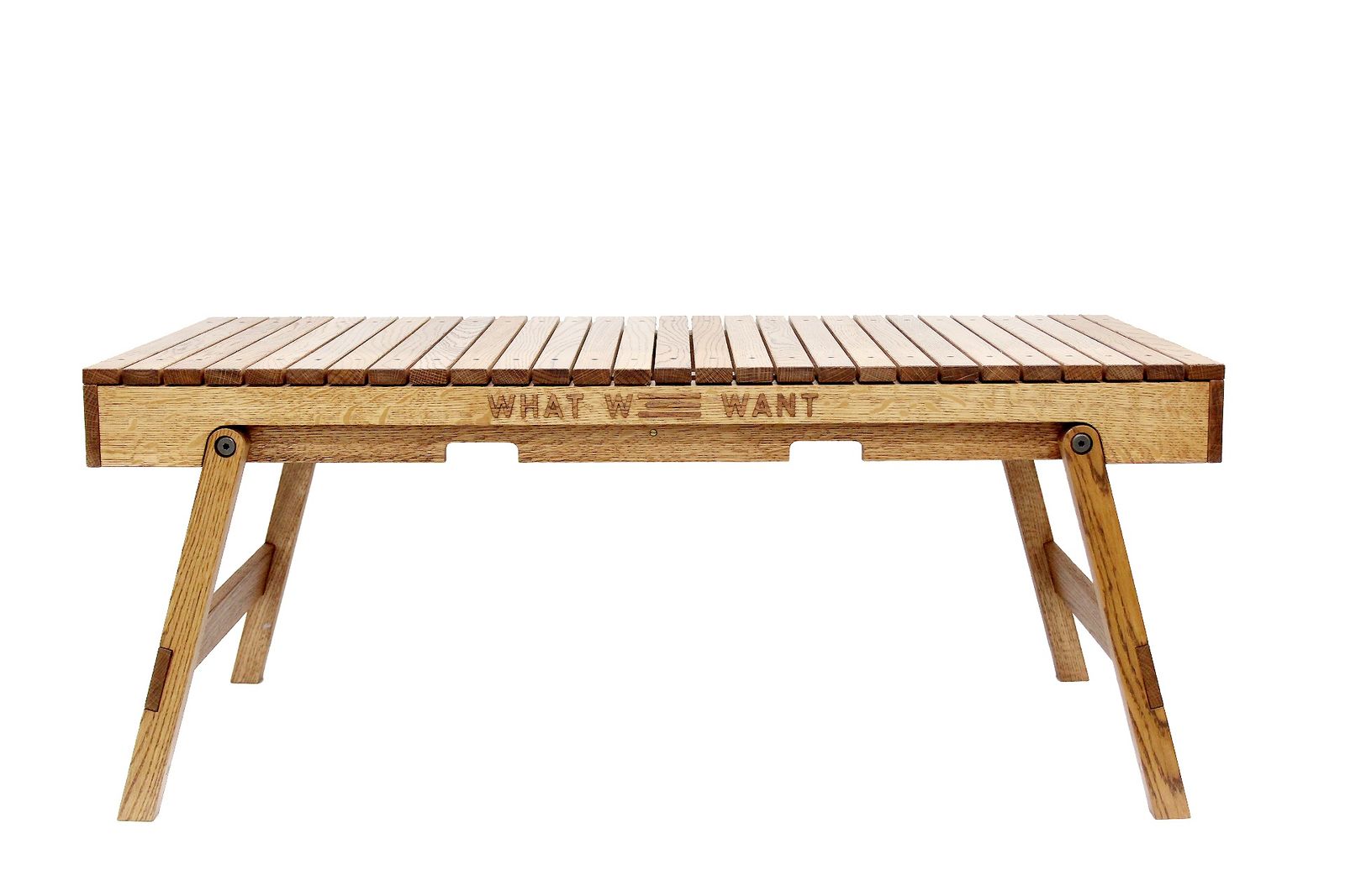 WHAT WE WANT WWW_EXTENSIONTABLE OAK(ナラ) エクステンションテーブル