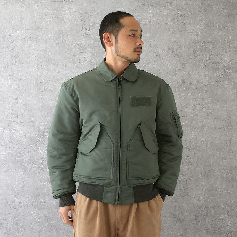 米軍タイプ CWU-45/P MIL-J-83388B フライトジャケット JJ406YN
