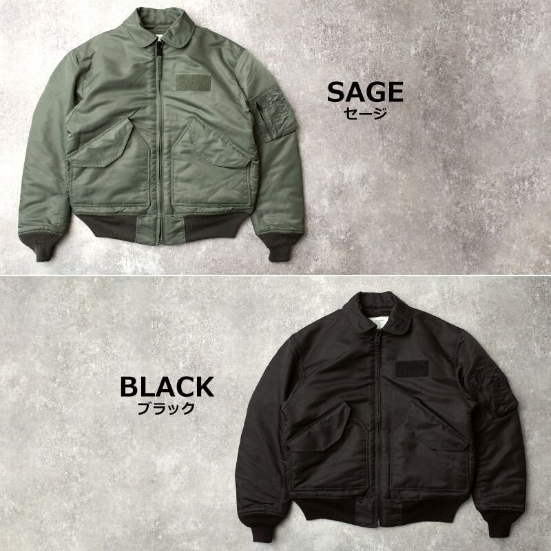 米軍タイプ CWU-45/P MIL-J-83388B フライトジャケット JJ406YN