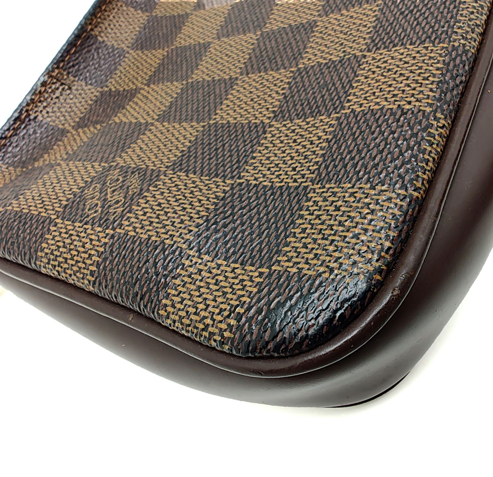 ルイヴィトン ダミエ エベヌ ポシェット・アクセソワール ハンド