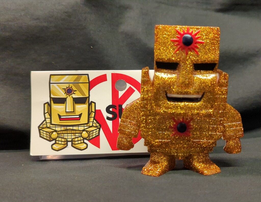 SpiceSeed キン肉マン マッスルショット サンシャイン ゴールドラメ