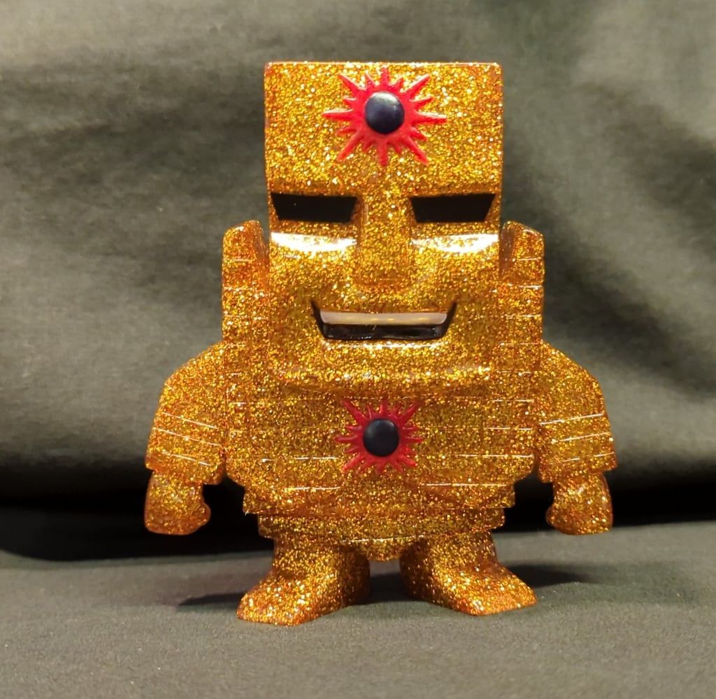 SpiceSeed キン肉マン マッスルショット サンシャイン ゴールドラメ