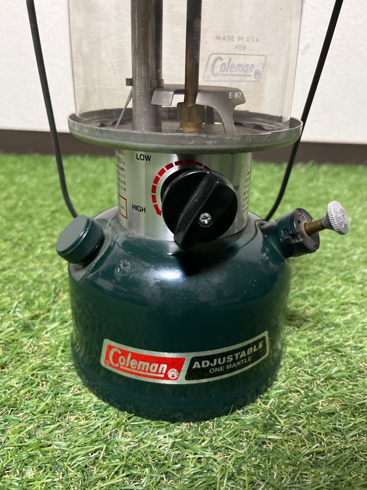 1992年8月製造】 Coleman コールマン ADJUSTABLE ONE MANTLE