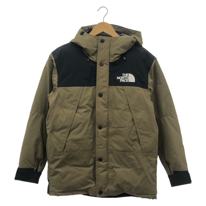 ノースフェイス　マウンテンダウンジャケット　カーキ 中古】THE NORTH FACE マウンテンダウンジャケット XS カーキ ND91837