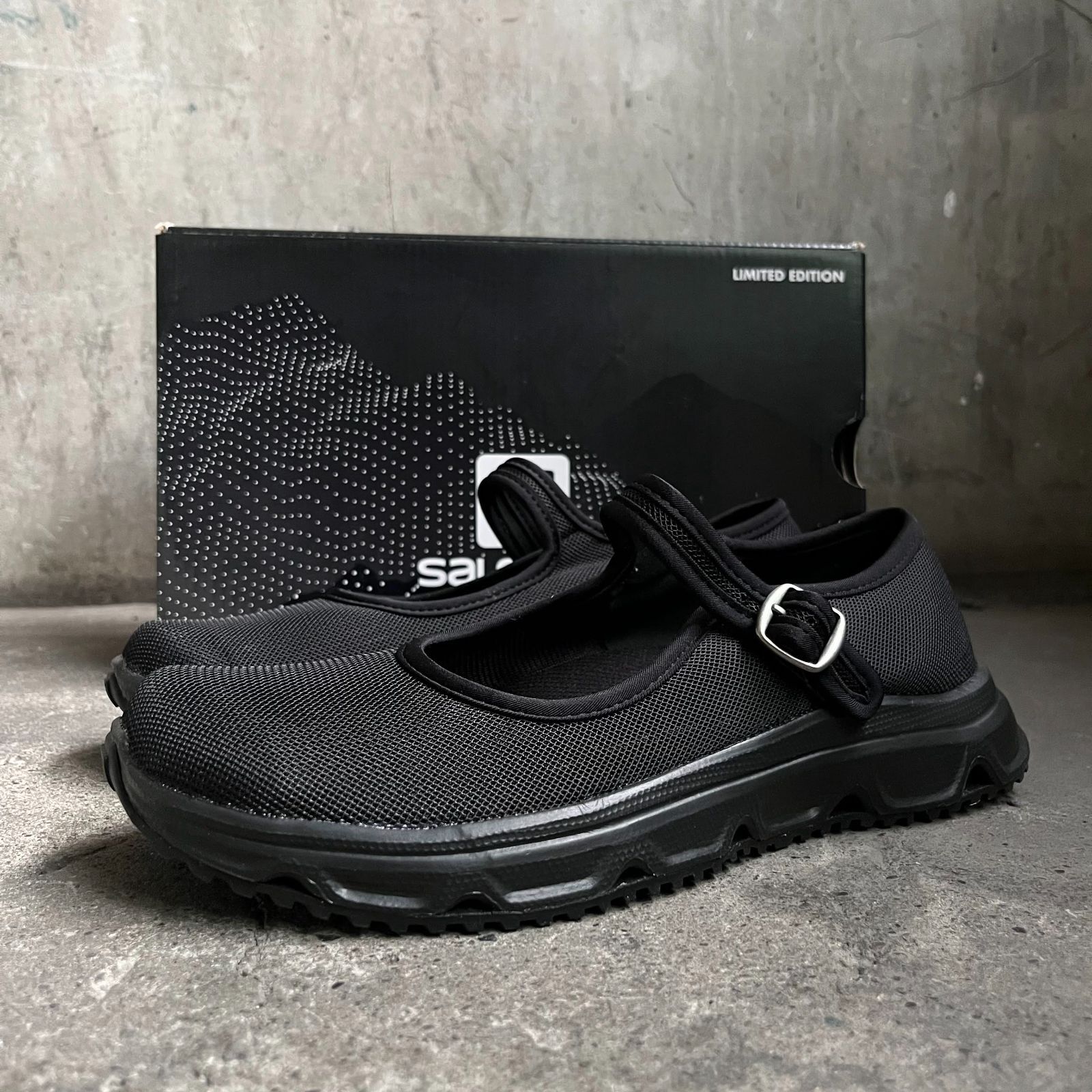 COMME des GARCONS × SALOMON 21ss RX3.0 FOR CDG 25cm BLACK 