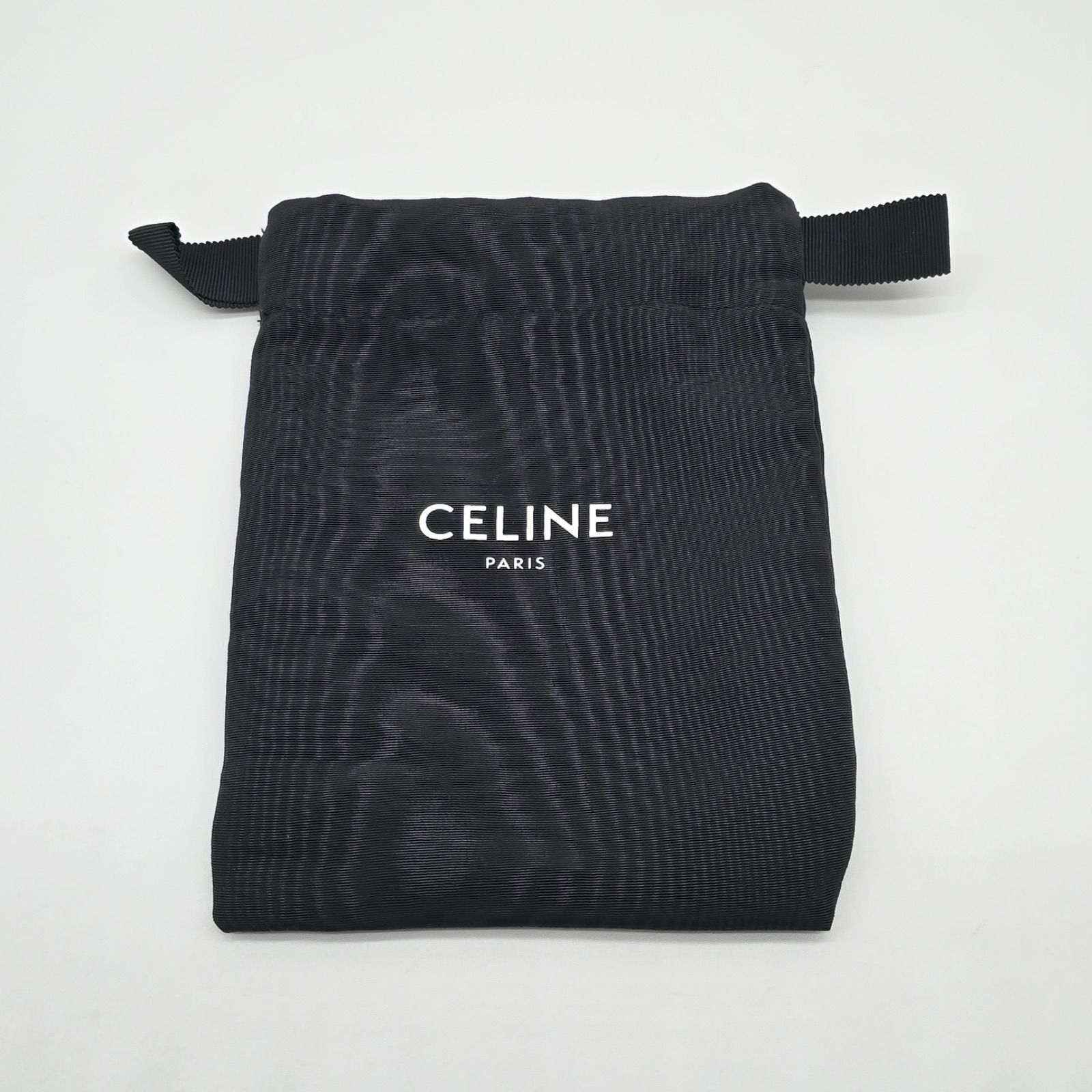 CELINE セリーヌ CELINEジャカード ロングストラップ ウール カーフ
