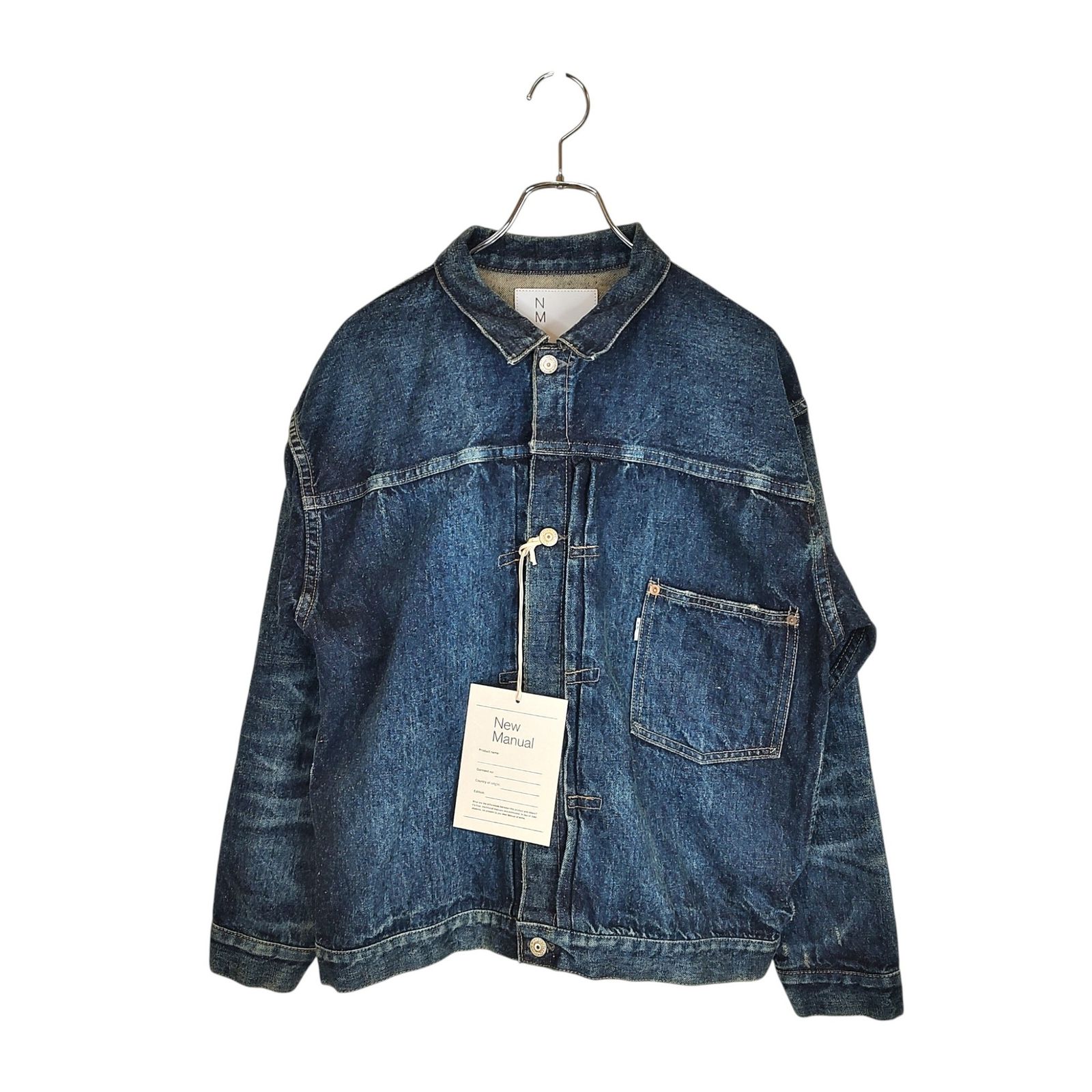 NEW MANUAL ニューマニュアル #029 WW Ⅱ LV T-BACK JACKET デニム 