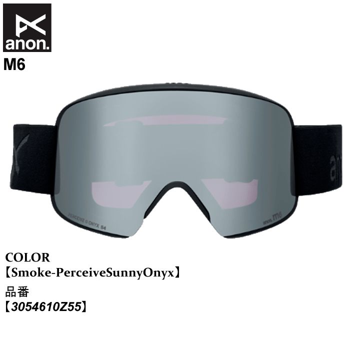 ゴーグル アノン anon M6 エムシックス 25-26 3054610Z55 Smoke