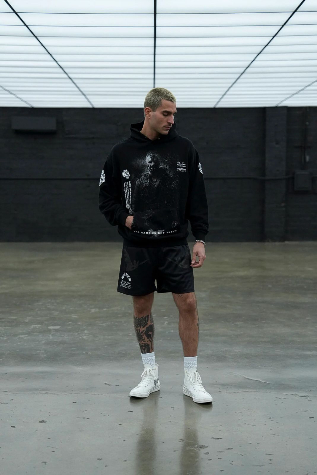 Darc Sport BATMAN LEAGUE OF SHADOWS RISE AGAIN V2 PIERCE HOODIE