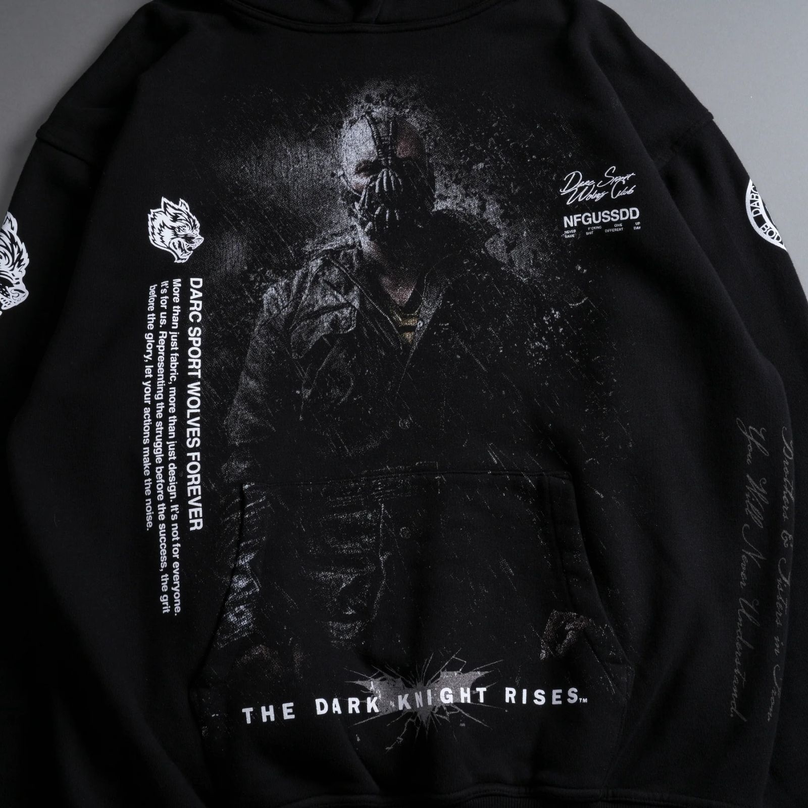 Darc Sport BATMAN LEAGUE OF SHADOWS RISE AGAIN V2 PIERCE HOODIE