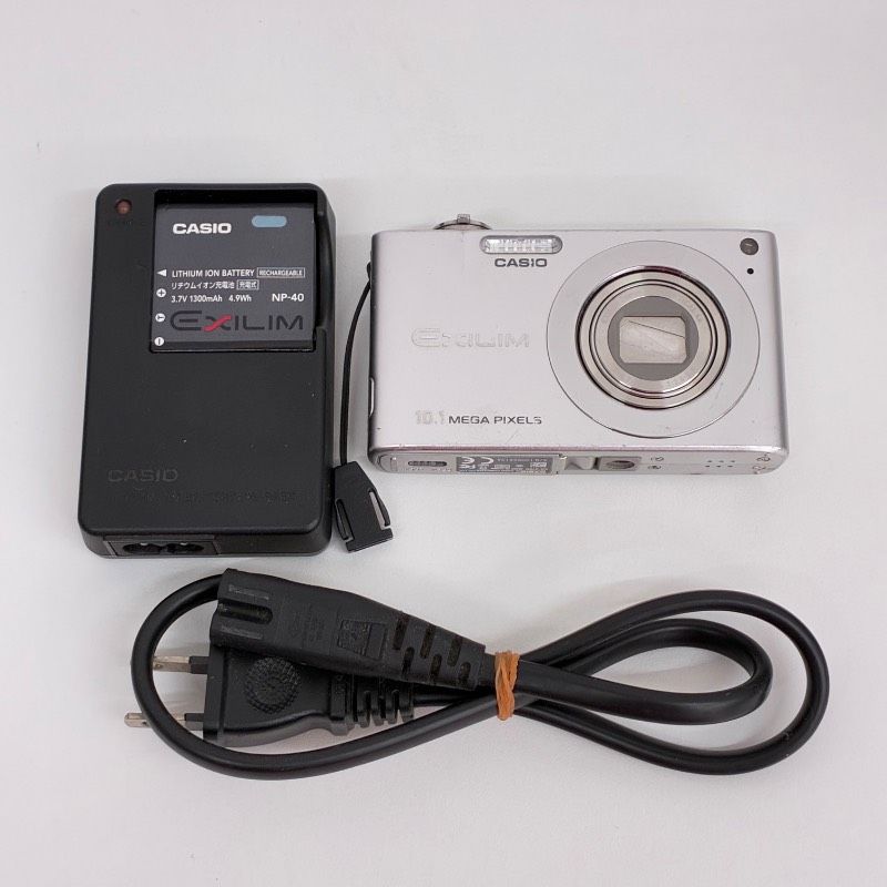 動作品】 CASIO EXILIM EX-Z100 カシオ エクシリム シルバー