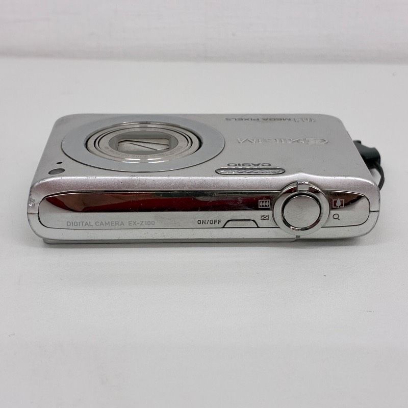 動作品】 CASIO EXILIM EX-Z100 カシオ エクシリム シルバー
