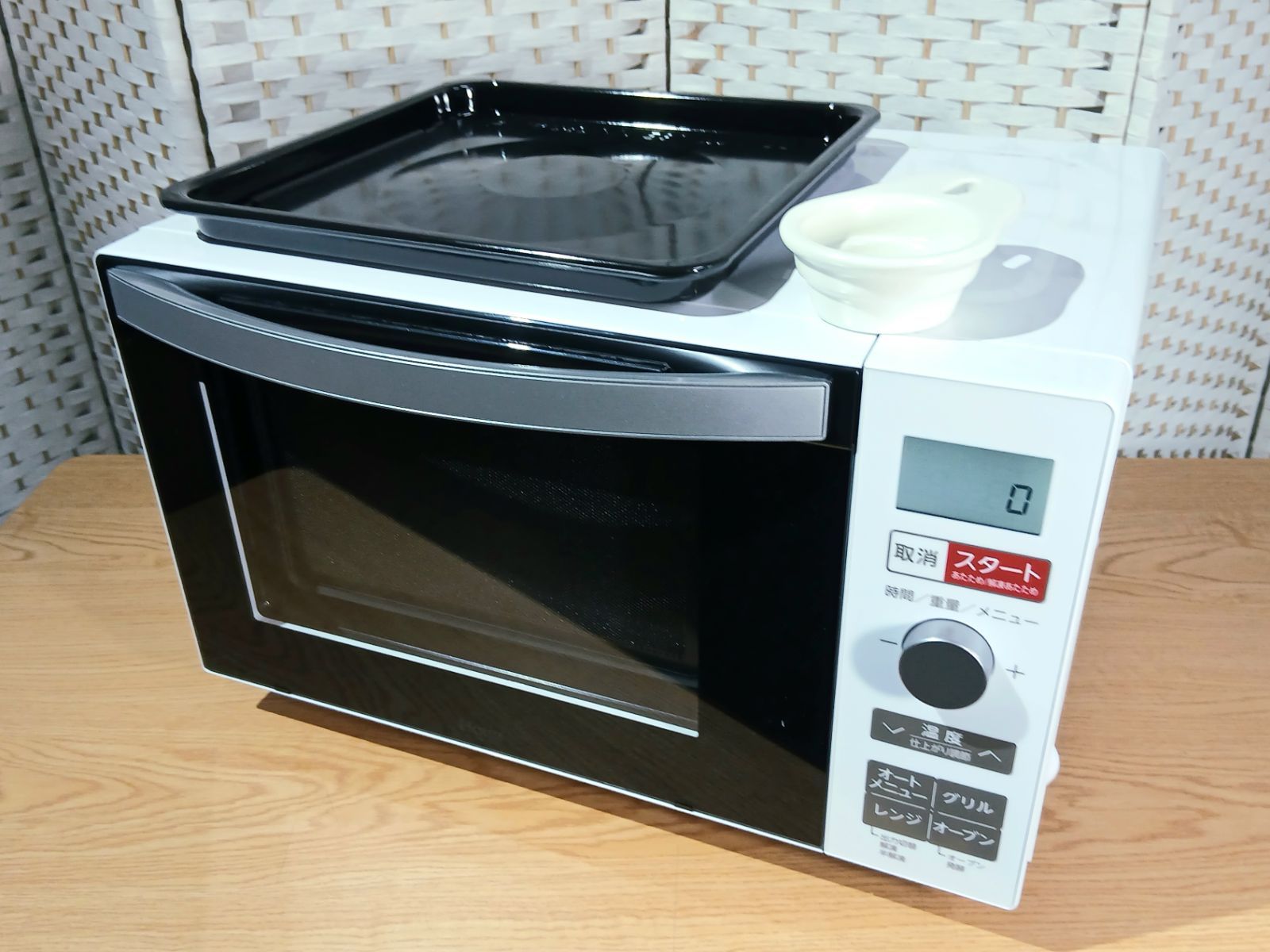 ほぼ未使用 Haier ハイアール オーブンレンジ KS-OR24F18 2025年製