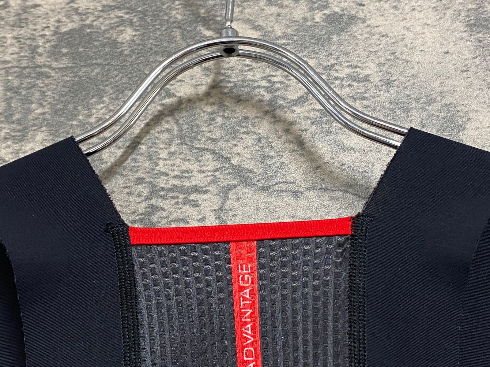 JV450 カステリ CASTELLI ロッソコルサ ROSSO CORSA ビブタイツ 黒 S