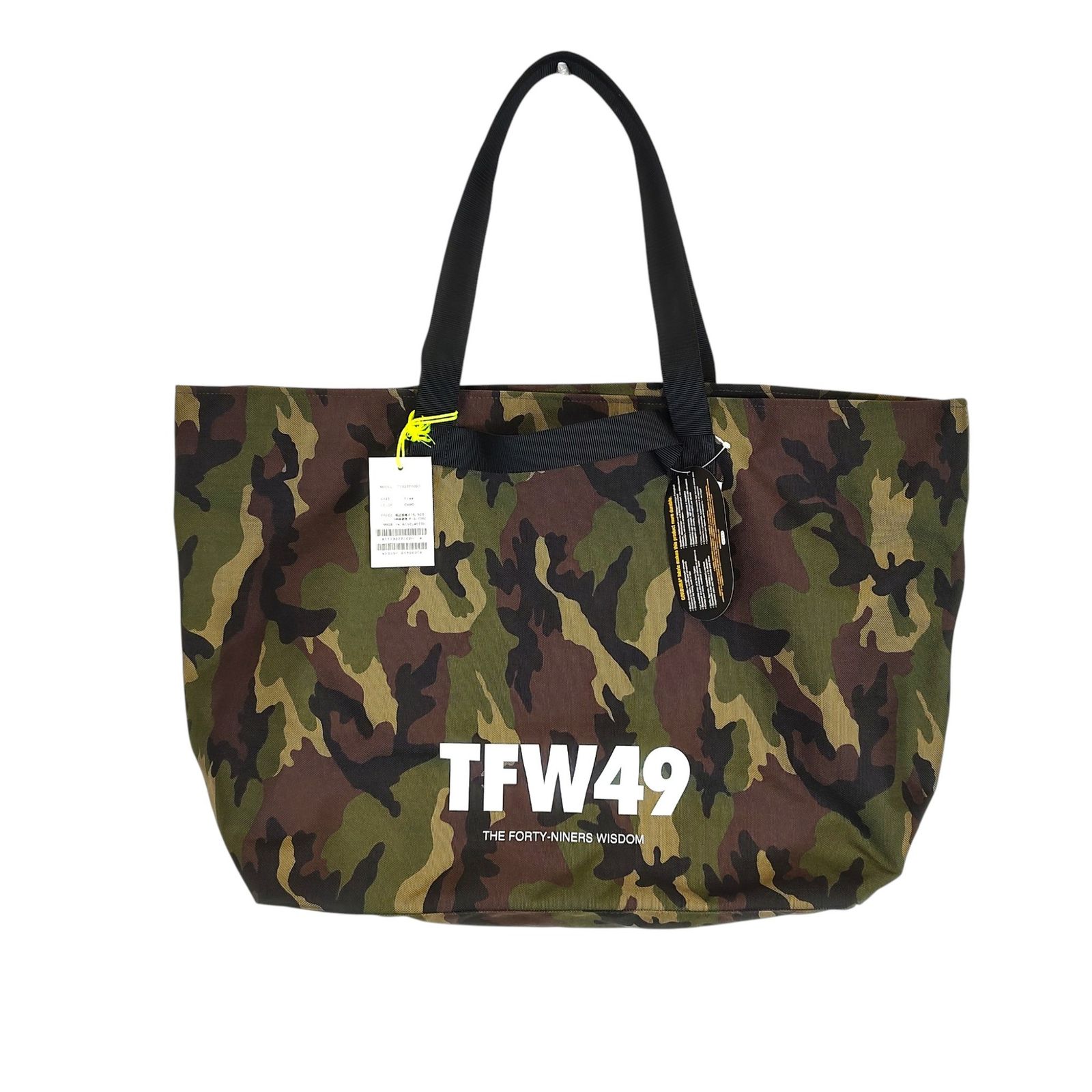 TFW49 ティーエフダブリュー ゴルフ TOTE BAG BIG トートバッグ