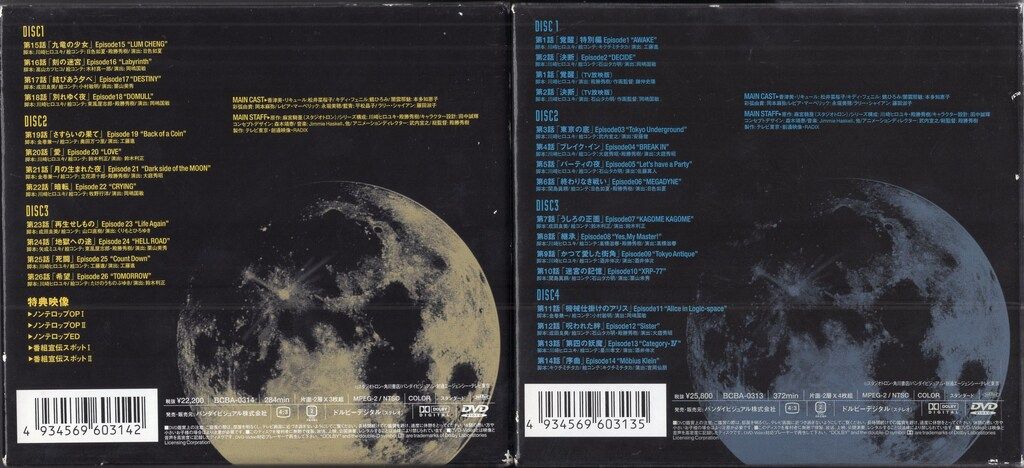 バンダイビジュアル アニメDVD サイレントメビウス DVDメモリアルBOX